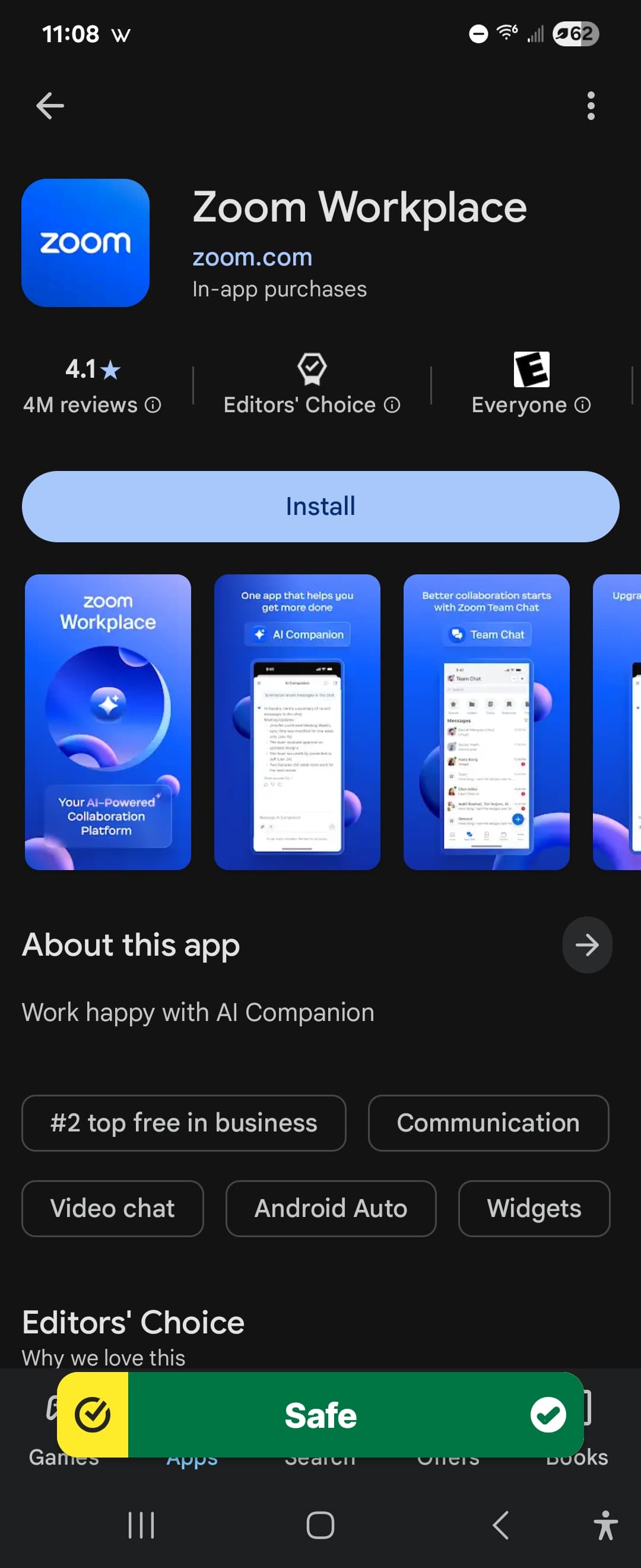 Google play scan works