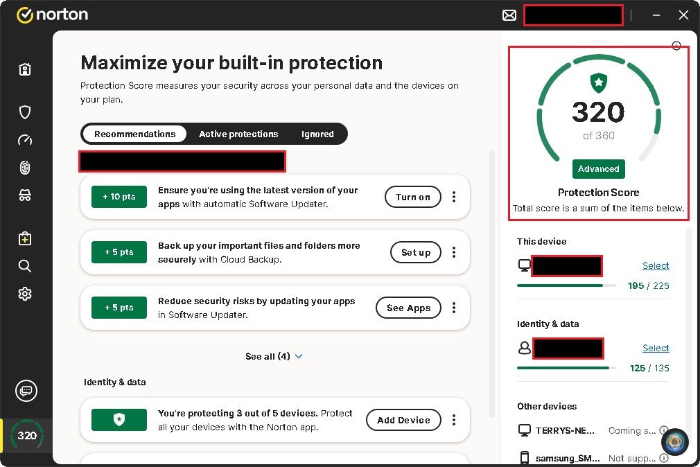 protection score finally appeared 1