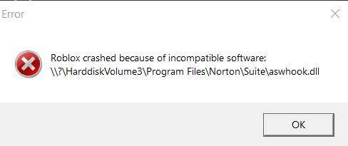 Roblox crashed because of Norton on Windows 10 - Norton 360 for