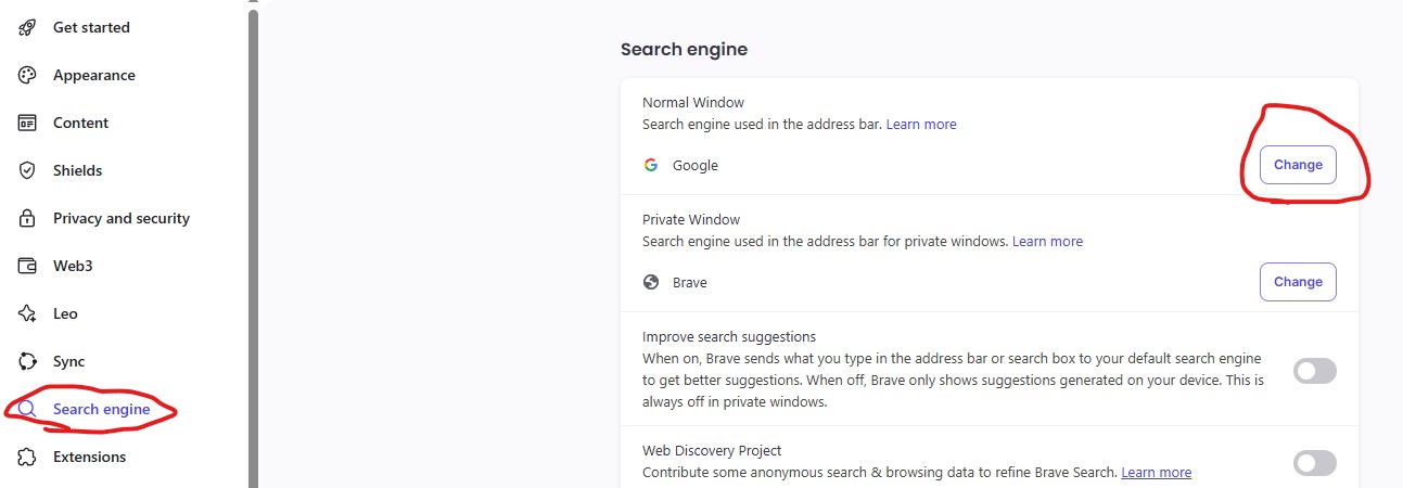 browser search engine