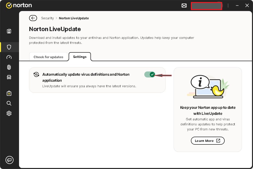 DISABLE live updates
